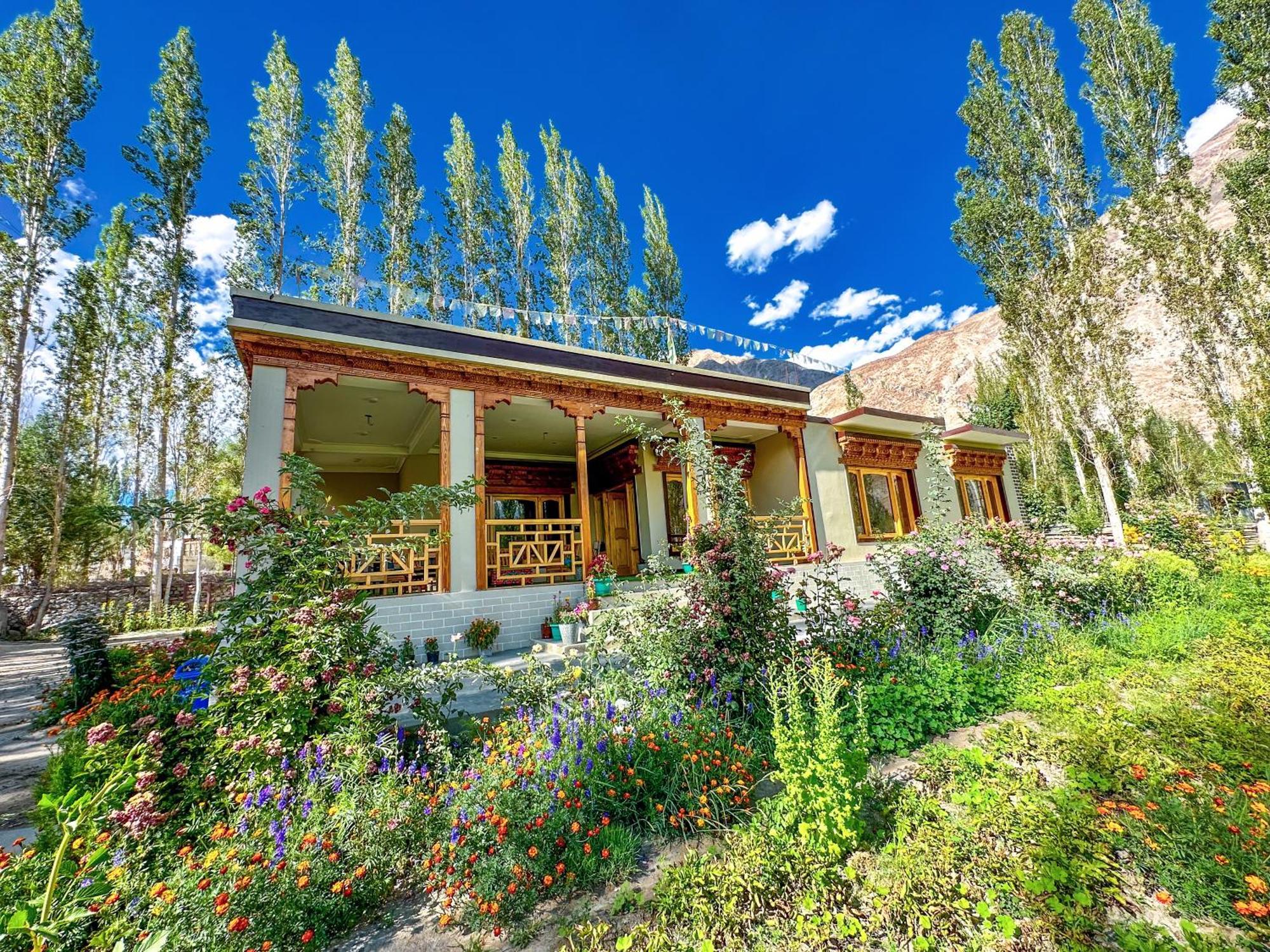 Hotel De Khama à Nubra Extérieur photo