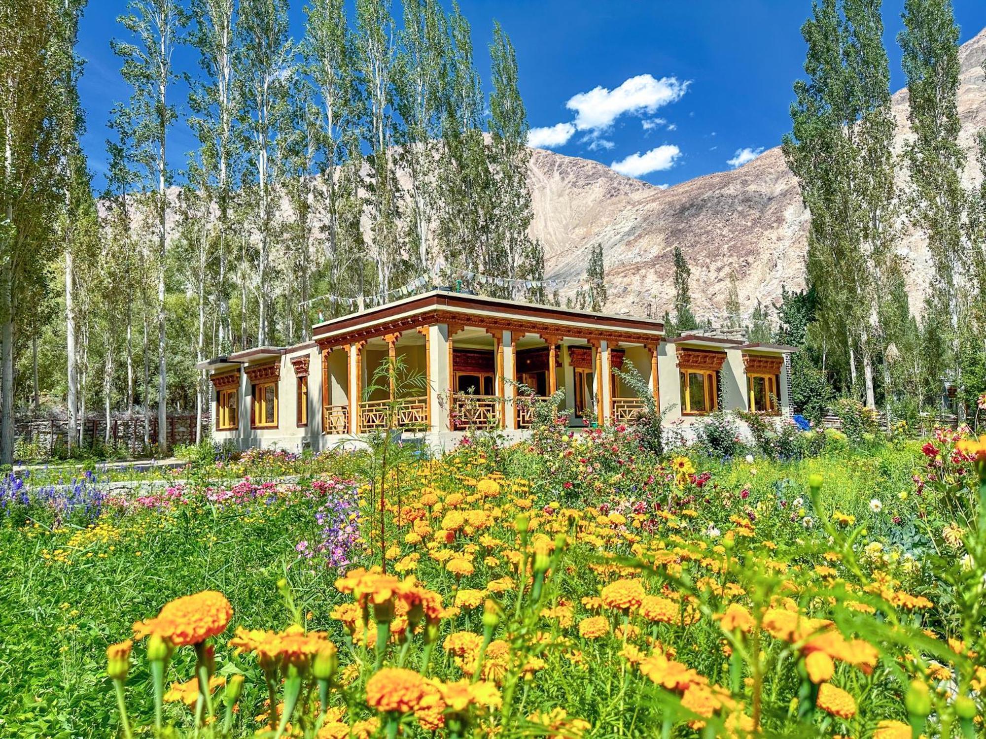 Hotel De Khama à Nubra Extérieur photo