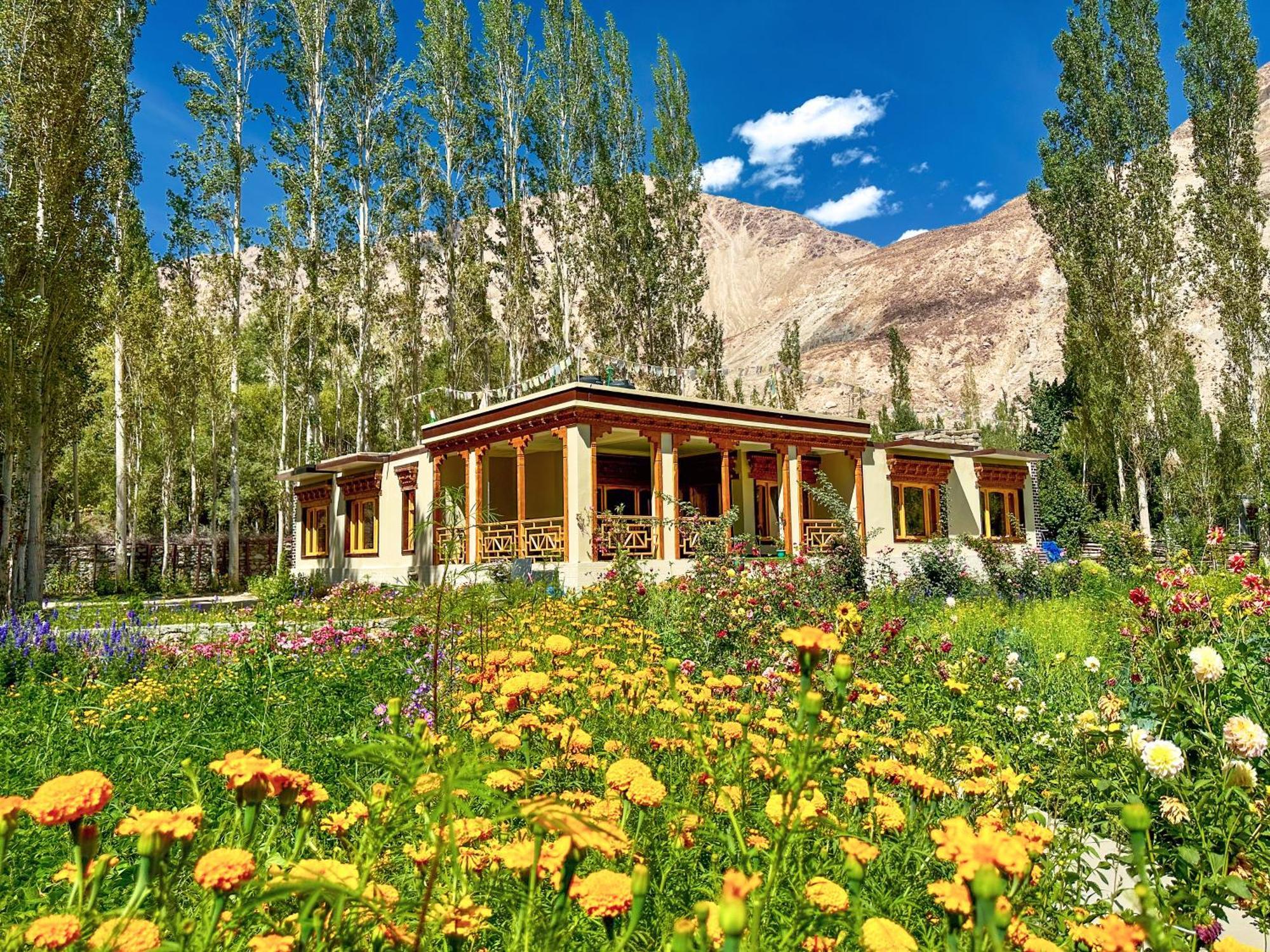 Hotel De Khama à Nubra Extérieur photo